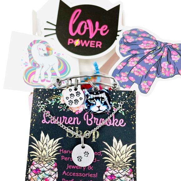 Little Girl Gift Boxes / Little Girl Party Favors / Girl Gifts / Girl Gift Boxes - Picture 6 of 8